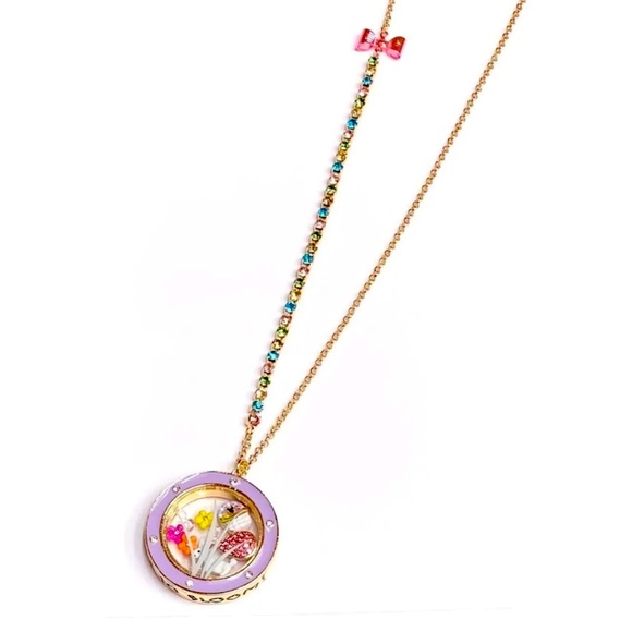 New Betsey Johnson Time to Groom Necklace - Picture 5 of 17